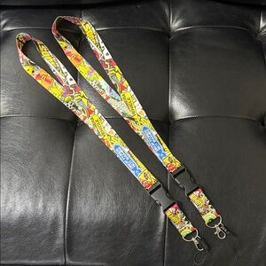 UPGARAGE Sticker Bomb Lanyard Keychain